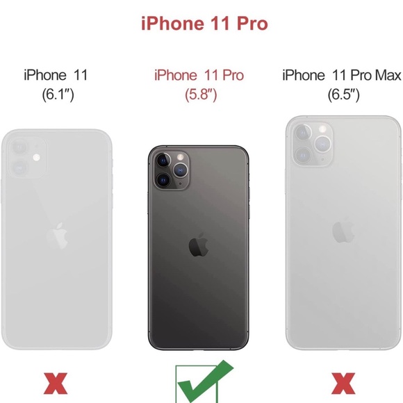 Defencase wallet case for iPhone 11 Pro Case - Picture 2 of 8